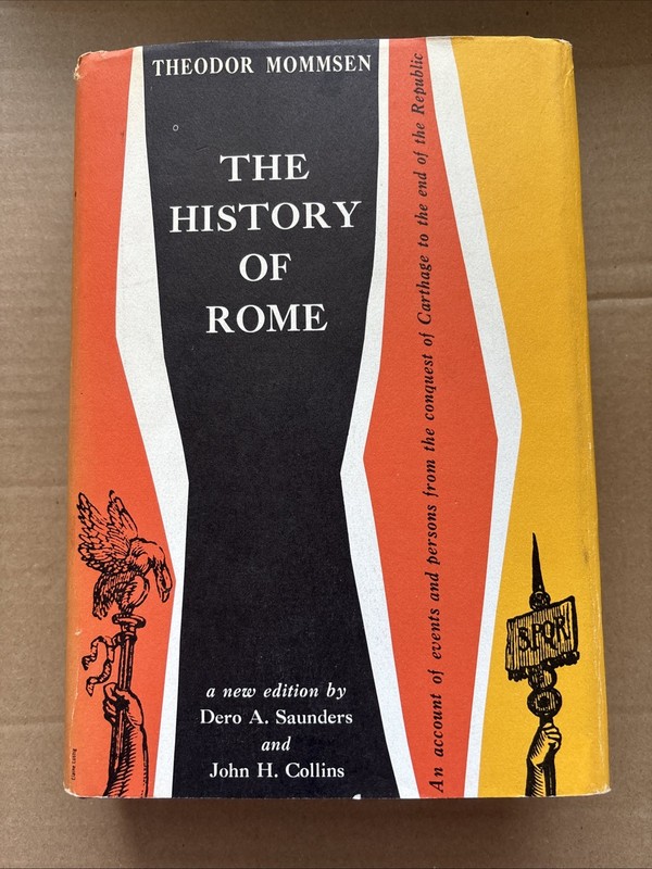 The History Of Rome Theodor Mommsen Hardcover