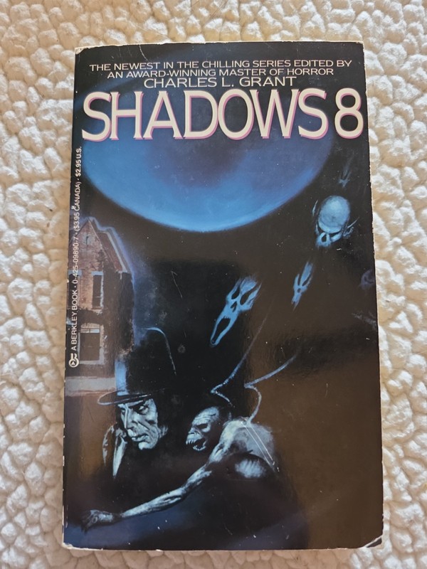 SHADOWS 8 edited by Charles L. Grant (1st Berkley pb ed) 1985 horror anthology