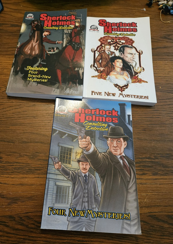 Lot 3 Magazine Sherlock Holmes Consulting Detective Vol. 5-6 & 7 Airship 27 Prod