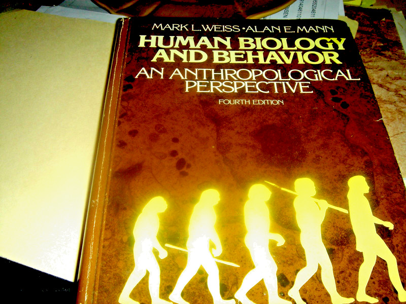 Human Biology and Behavior and development of man 413 pages hardcover book