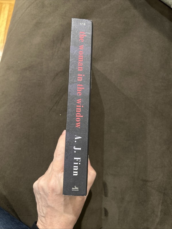 RARE signed advanced reader Copy Paperback A.J. Finn-The Woman in the Window ARC gallery