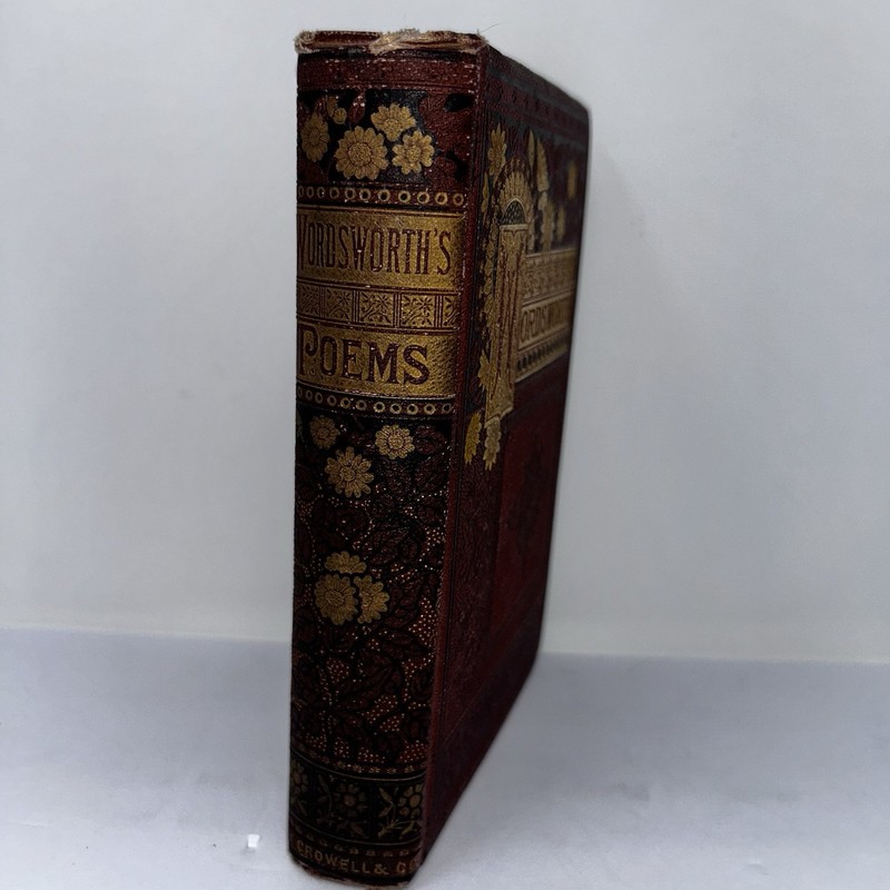 The Poetical Works of Wordsworth ~ c 1880’s T.Y. Crowell & Co Red Line Edition gallery