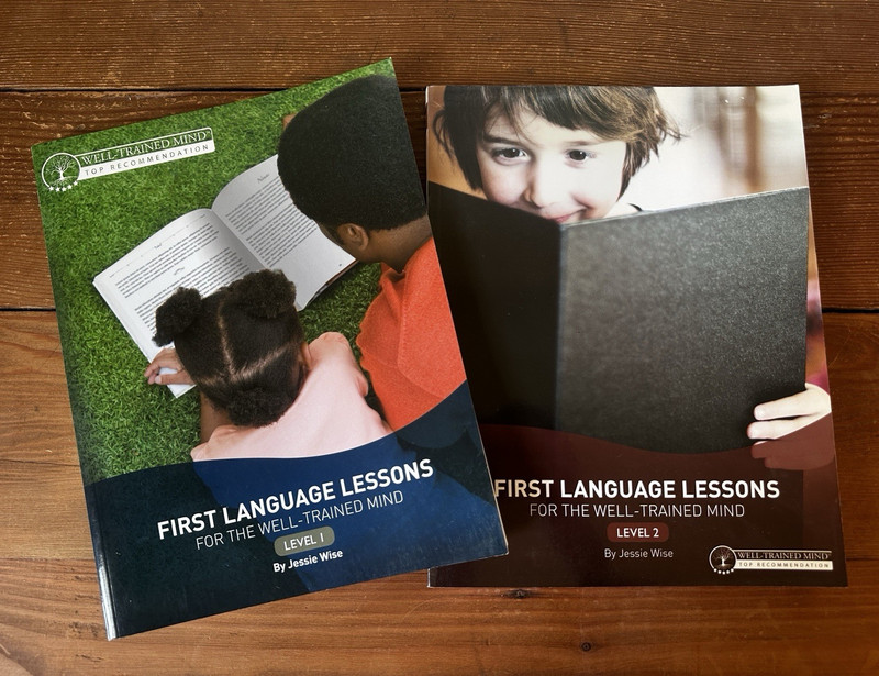 First Language Lessons for the Well-Trained Mind Levels 1 & 2, Jessie Wise (2)