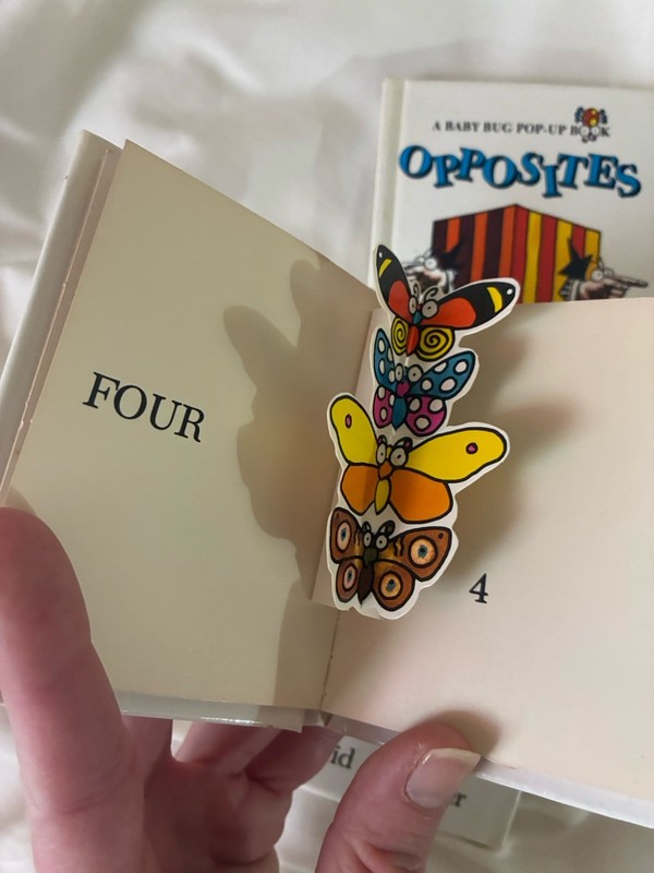 RARE Vintage Set Pop Up Books DAVID A CARTER 1993 Colors Opposites Counting Mini gallery