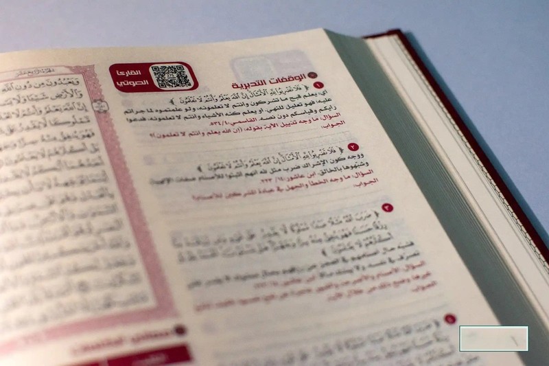 The Quran: Reflect and Act (Small Size, 6.5" x 9.5") كتاب القران تدبر و عمل gallery