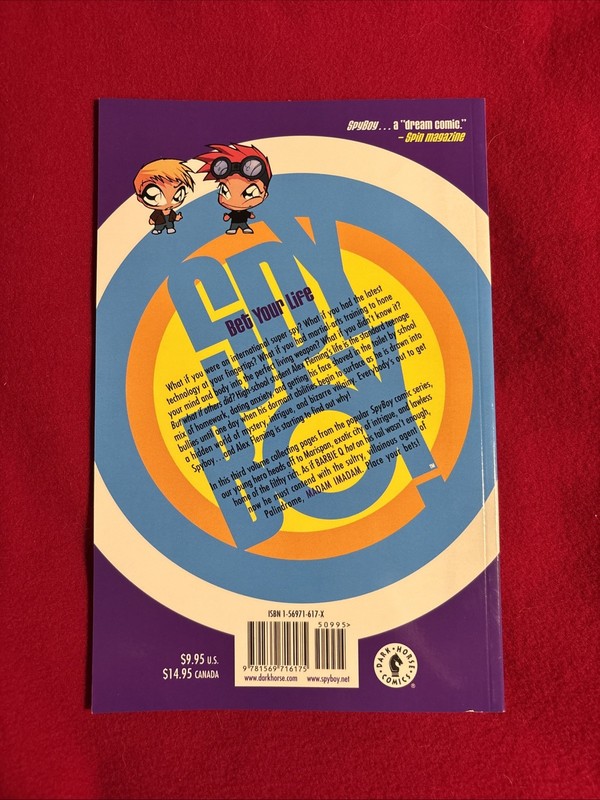 BET YOUR LIFE (SPYBOY, BOOK 3) By Peter David & Carlos Meglia gallery