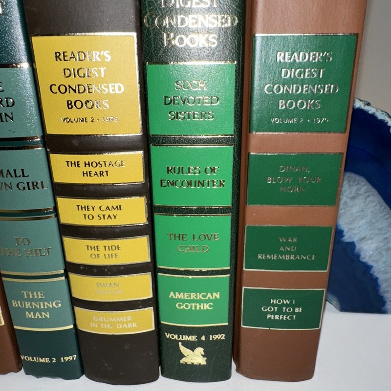 Readers Digest Condensed Books Gilded Top decorative cover 5 gallery