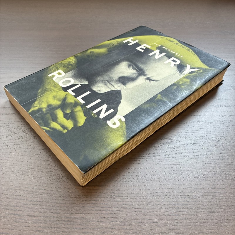 Portable Henry Rollins by Henry Rollins (1998, Trade Paperback) Rock Black Flag gallery