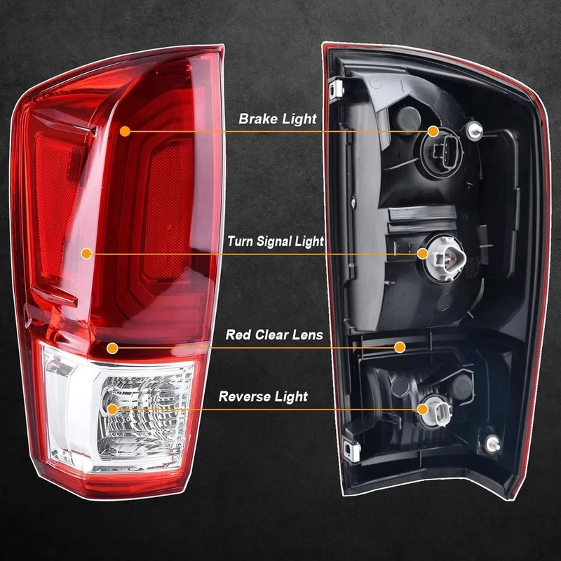 Tail Light Rear Lamp Compatible with 2016-2023 Toyota Tacoma Right Passenger Sid gallery