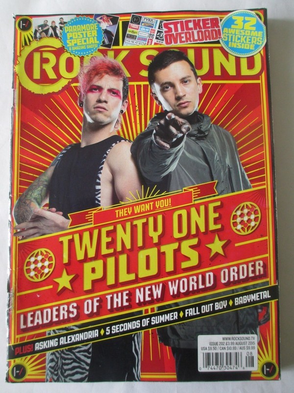Rock Sound magazine issues between 202 214 2105 2016 choice $5 + flat Shipping
