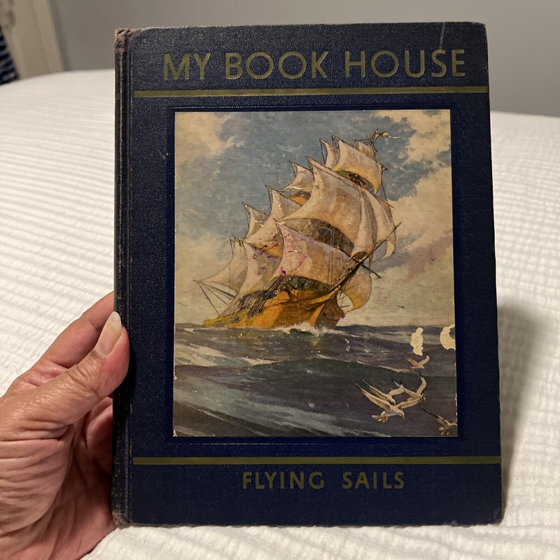 Flying Sails Olive Beaupre Miller 1954 Blue Binding My Bookhouse Vol. 8