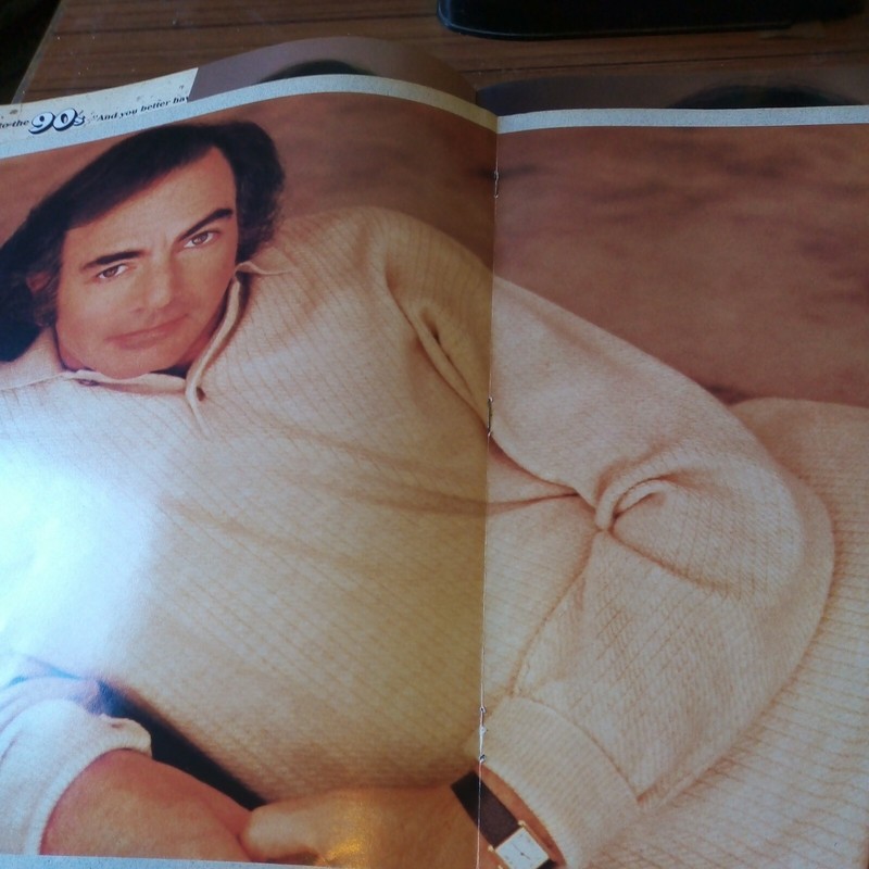 3 X NEIL DIAMOND BROCHURES SLIGHTLY WORN 35 X 30 CM SUPER PICS U2 gallery