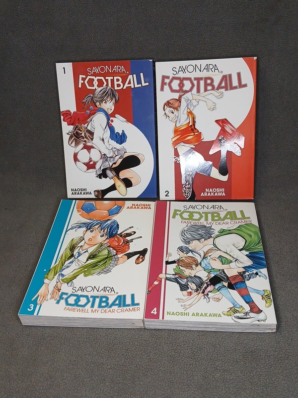 SAYONARA FOOTBALL Vol 1-4 English Manga By Naoshi Arakawa, Kodansha Comics