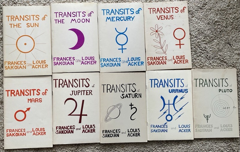 Lot of 9 – Transits of Sun, Moon, Mercury,Saturn, Jupiter, Mars,Uranus, Venus