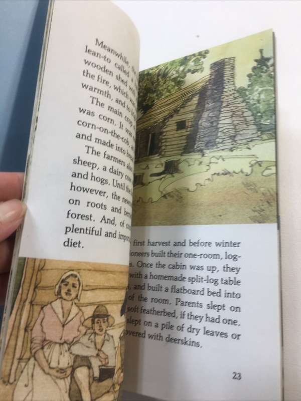 Pioneers - Francene Sabin (Hardcover, 1985. Ilustrated By Hal Frenck) gallery