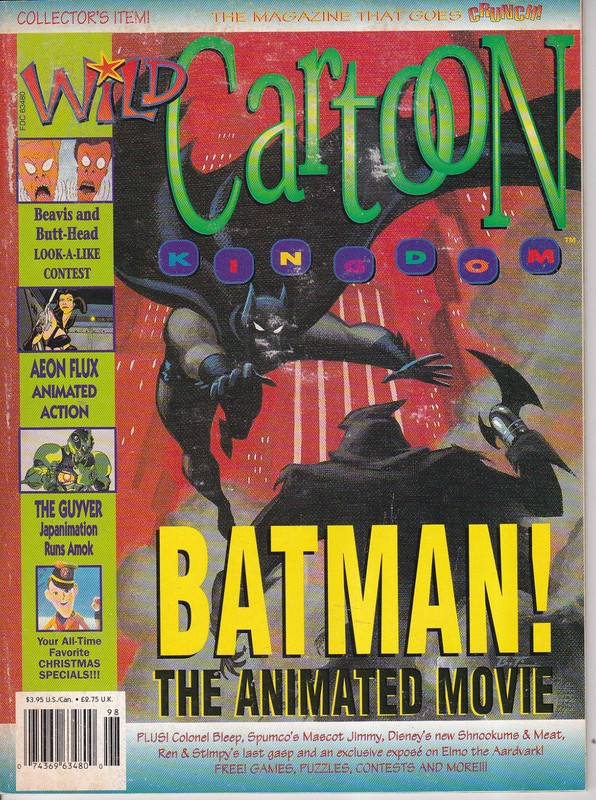 WILD CARTOON KINGDOM Issue no 2 1993 – Very Fine – Batman, Aeon Flux, Guyver