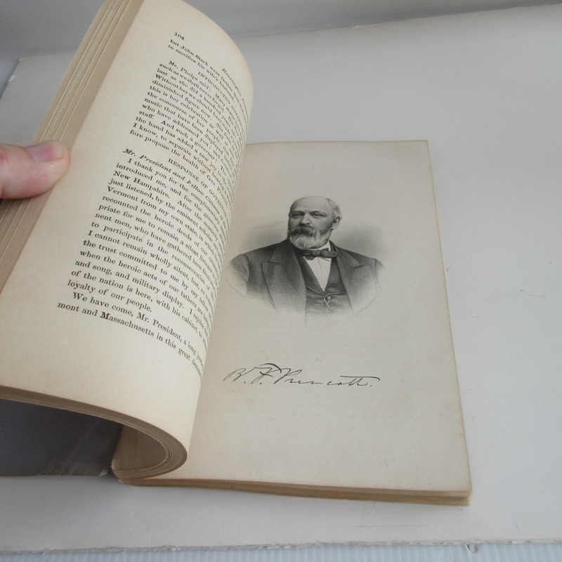 antique book Battle of Bennington Aug 15/16/1877 Centennial Civil War gallery