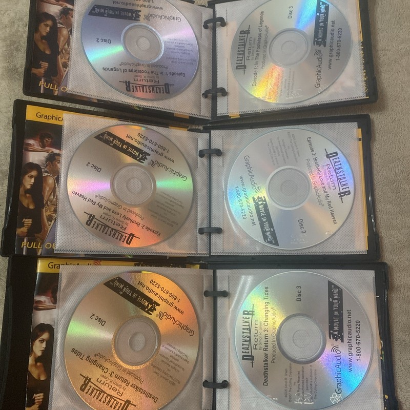 Deathstalker: Return by Simon R. Green - Vol. 1-3 Audio Books Graphic Audio CD gallery