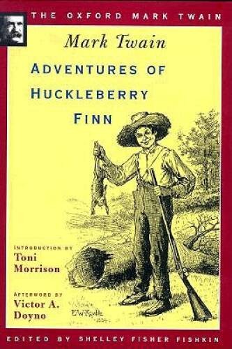 Adventures of Huckleberry Finn (1885) (The Oxford Mark Twain) – Hardcover – GOOD