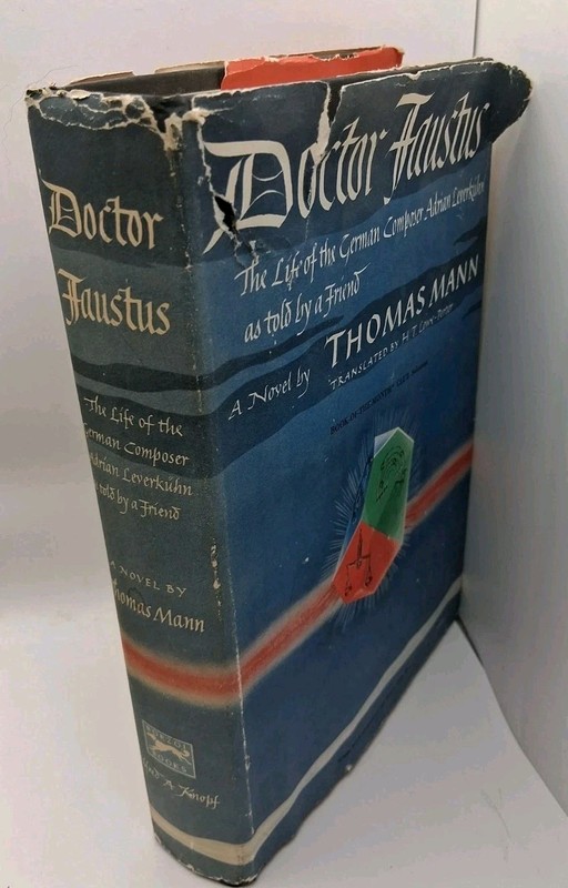 Doctor Faustus by Thomas Mann ~Book Club Edition 1948 w/Extras, Inserts HC HB DJ gallery