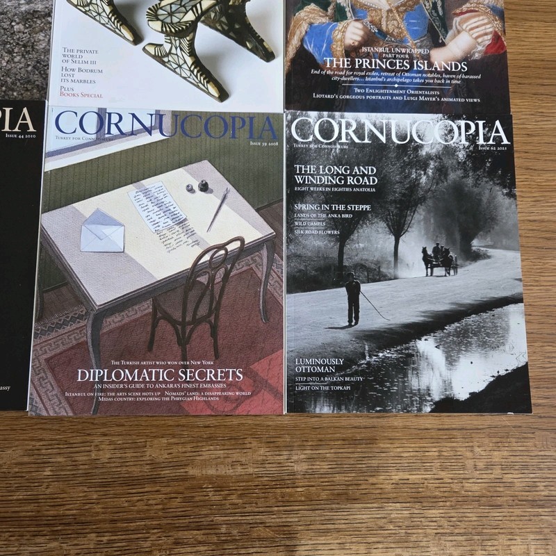 LOT 6 Cornucopia Magazine Turkish Arts & Culture Back Issues 39 41 43 44 53 62 gallery