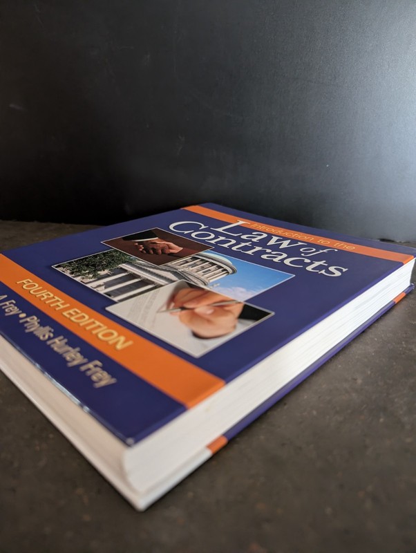 Introduction to the Law of Contracts by Martin Frey & Phyllis Frey -2007; HC gallery