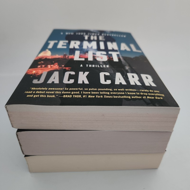 Jack Carr Boxed Set James Reece Series 1-3 Lot of 3 Terminal List Savage Son EXC gallery