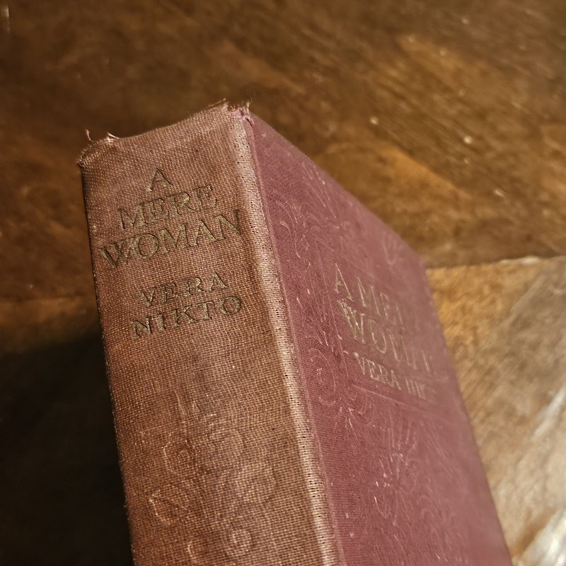 A Mere Woman By Vera Nikto HC Book 1913 Appleton gallery