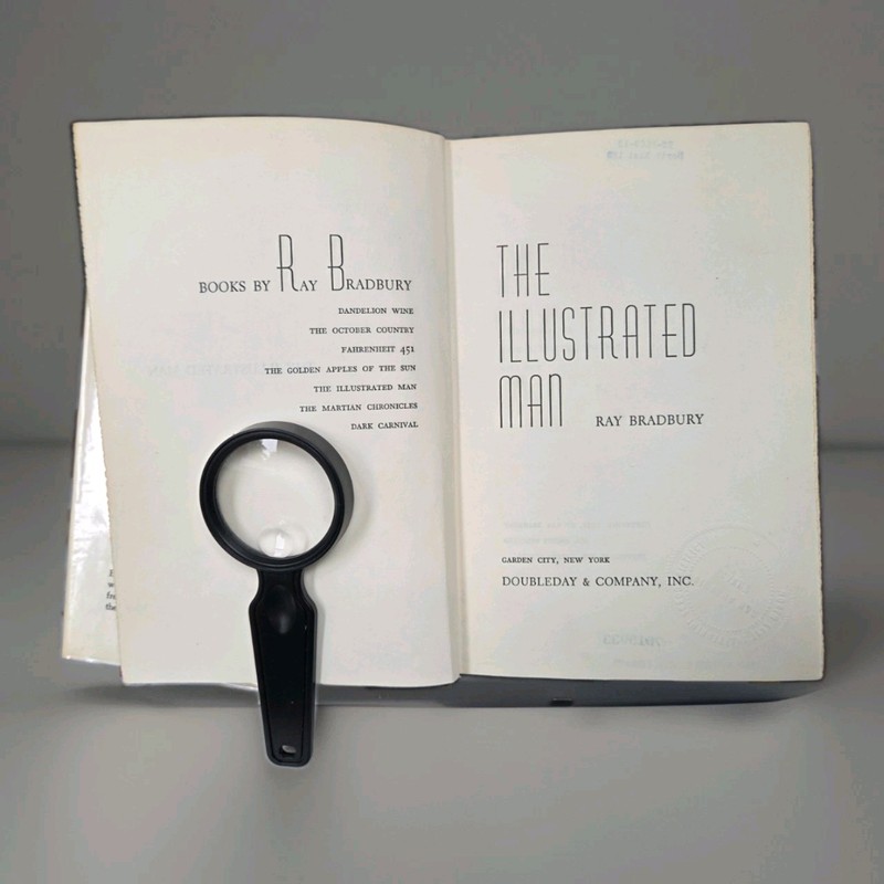 The Illustrated Man / Ray Bradbury / Doubleday Hardcover Dust Jacket gallery