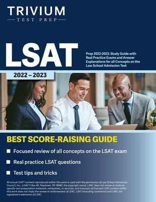 LSAT Prep 2022-2023: Study Guide with Real Practice Exams and Answer… by Simon