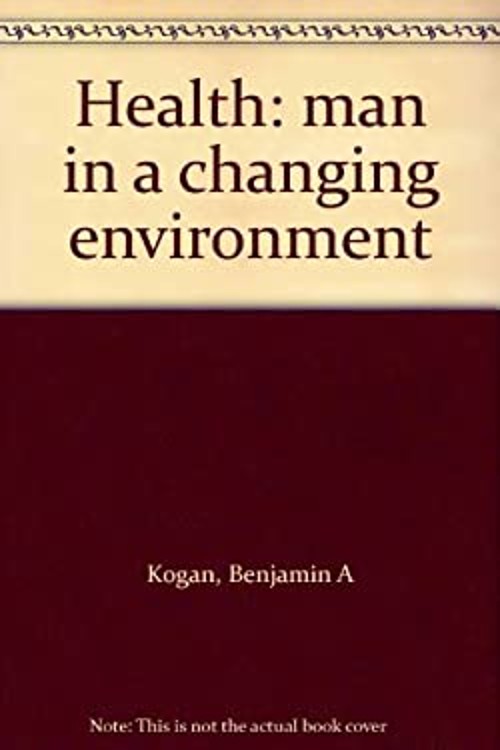 Health Hardcover Benjamin A. Kogan