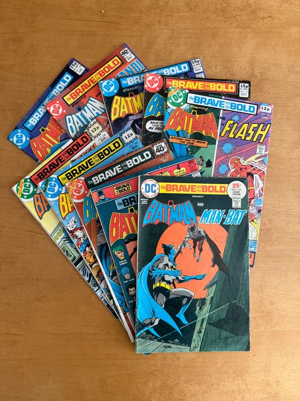 The Brave and the Bold bundle of 10 issues DC Comics Batman (1)