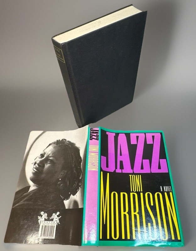 Toni Morrison Jazz First UK Edition First Print Chatto & Windus 1992 HC DJ