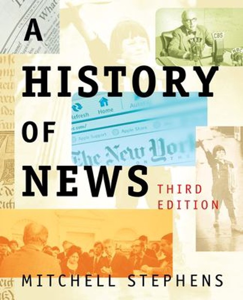 A History of News Paperback Mitchell Stephens
