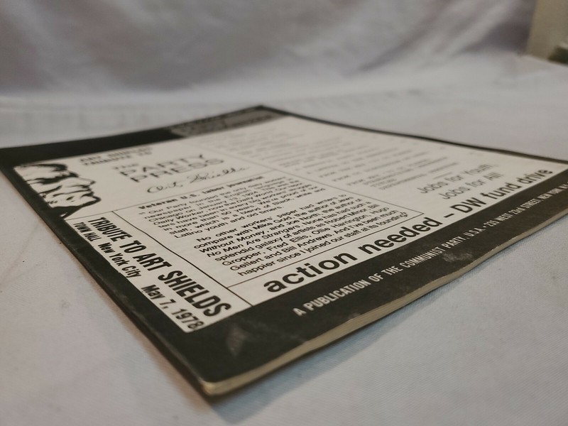 PARTY ORGANIZER - Art Shields - Tribute to The Party Press - Volume 12 - 1978 gallery
