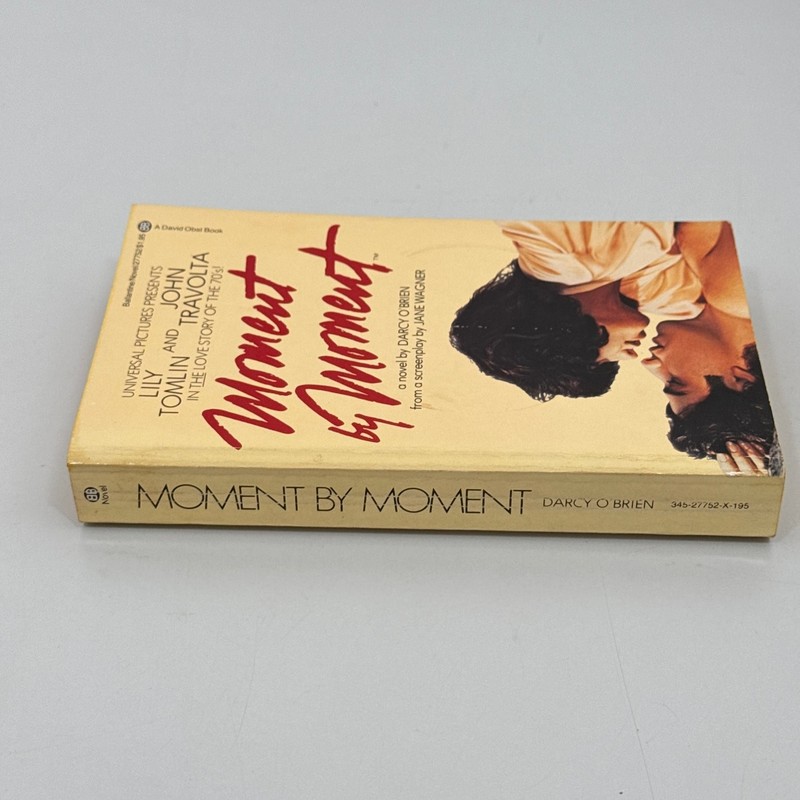Moment by Moment Darcy O'Brien 1979 First Edition Paperback Ballantine gallery
