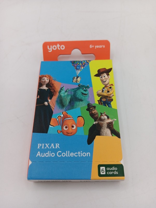 Yoto Disney Pixar Audio Collection – 6 Kids Audio Cards