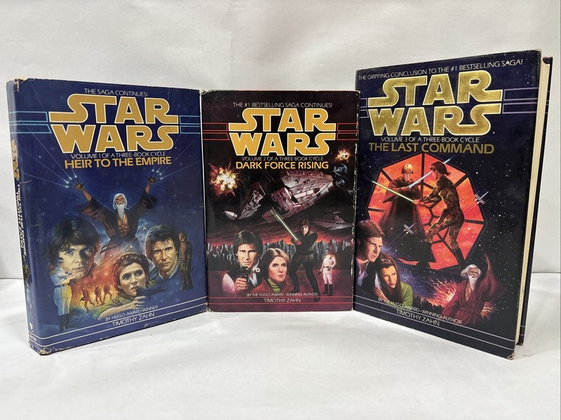 Complete Set Star Wars Thrawn Trilogy Timothy Zahn Hardcover