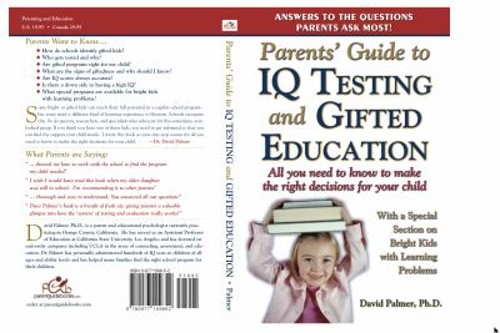 Parents' Guide to IQ Testing and Gifted Education : All You Need