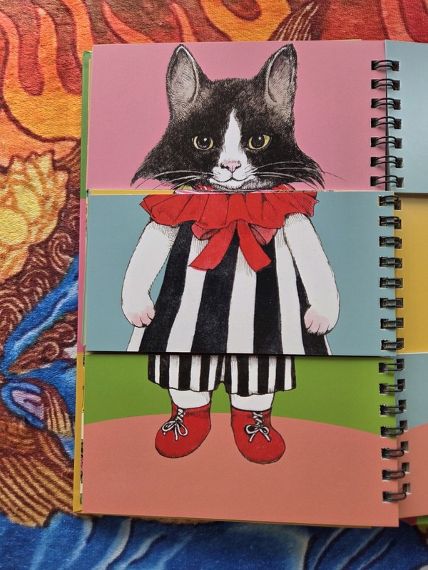 Device Picture Book Fashion Magic by Yuko Higuchi Cats to Change Clothes Japan gallery