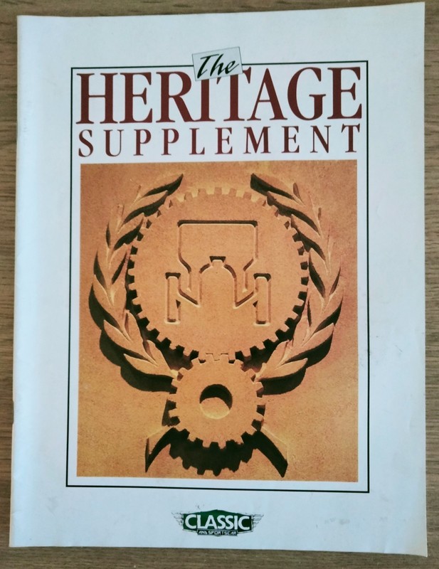 Classic and Sportscar – June 1993 – Heritage Motor Centre Supplement – 68 pages