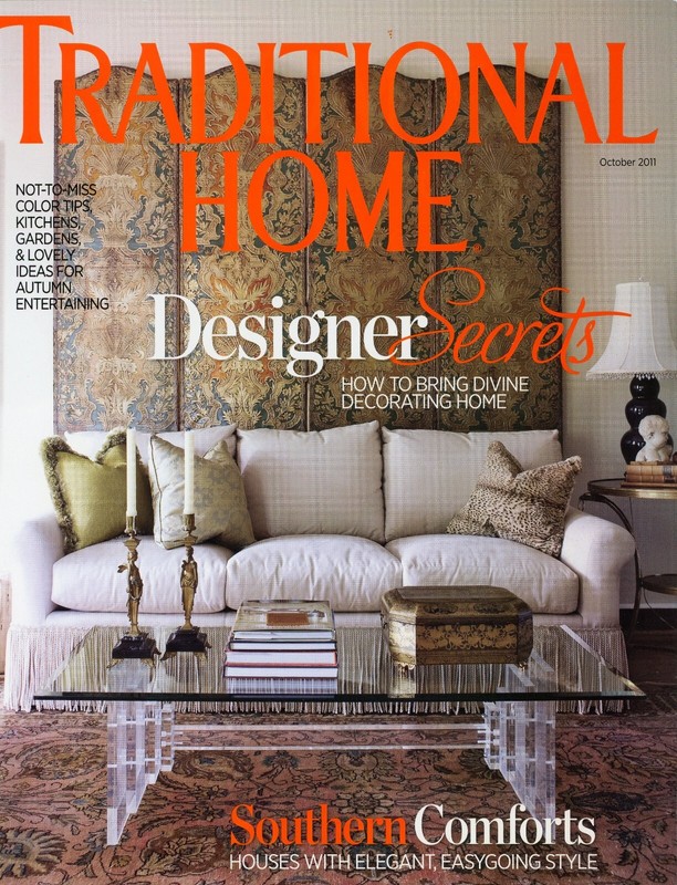 TRADITIONAL HOME Magazine – October 2011 / Designer Secrets / 184 Pages