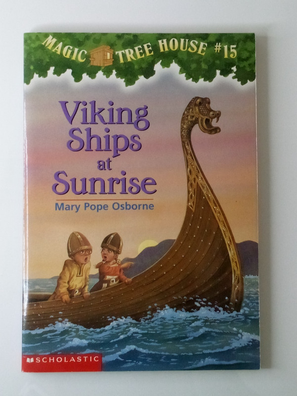 Viking Ships at Sunrise by Mary Pope Osborne (1998, Mass Market)