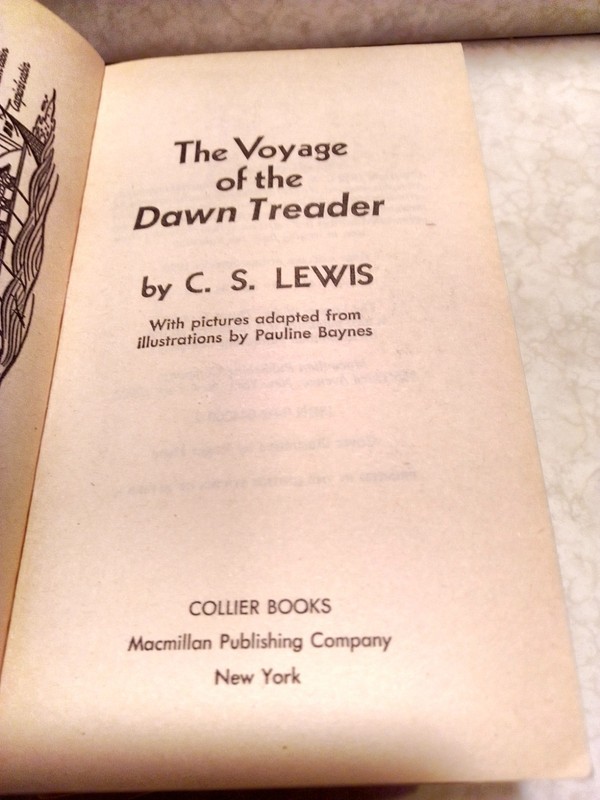 Vintage Books 1,3,6&7 In The Chronicles Of Narnia By C.S. Lewis First Ed. 1970 gallery