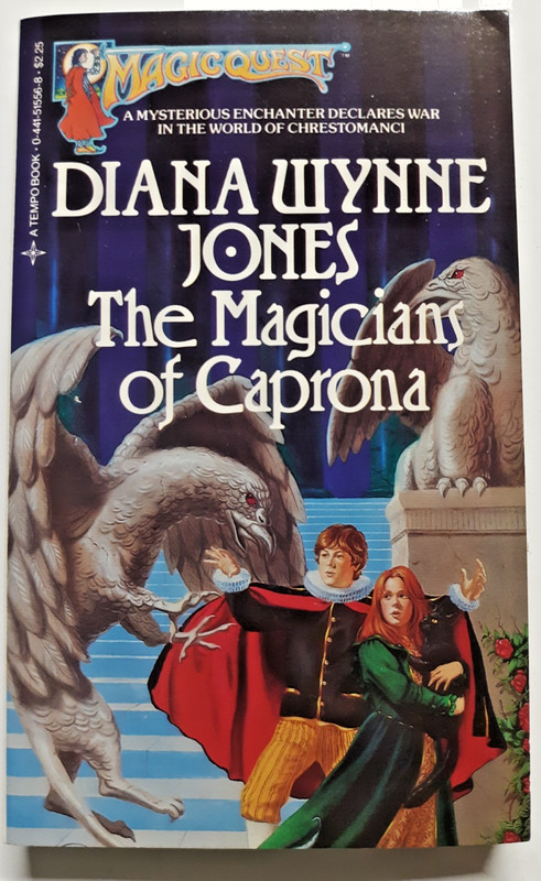 The Magicians of Caprona by Diana Wynne Jones MagicQuest # 12 UNREAD…free ship