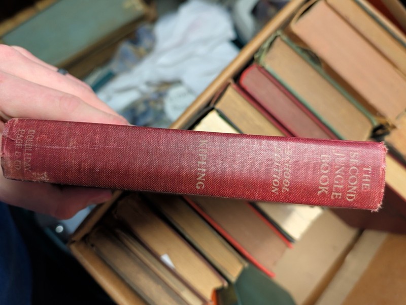 The Second Jungle Book Rudyard Kipling 1925 Doubleday School Edition gallery