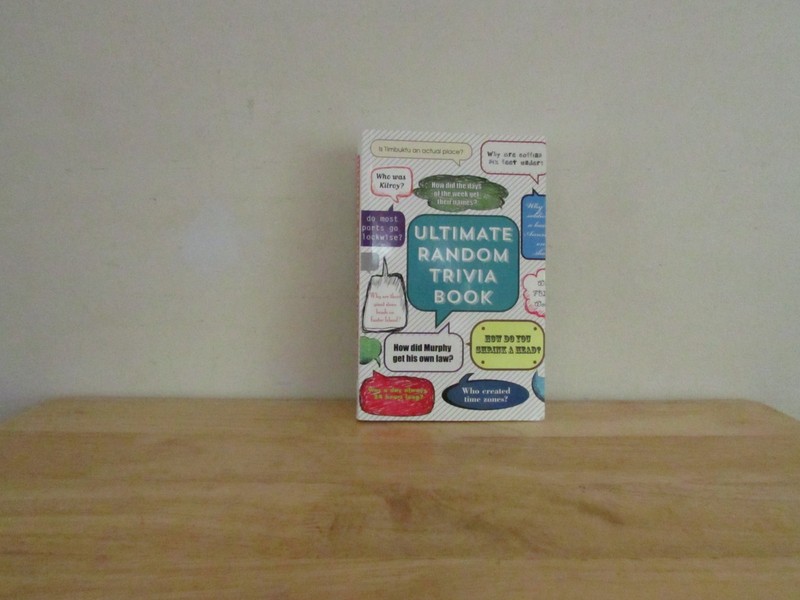 Ultimate Random Trivia Book Paperback 2016