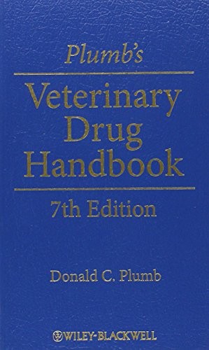 PLUMB’S VETERINARY DRUG HANDBOOK: POCKET By Donald C. Plumb **Mint Condition**