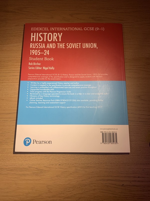 Pearson Edexcel International GCSE (9-1) History: The Soviet Union 1905-24 gallery