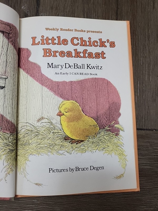*First Edition* Little Chicks Breakfast By Mary DeBall Kwitz gallery